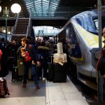 Eurostar trains to resume after French strike – as Storm Pia causes more travel disruption | UK News